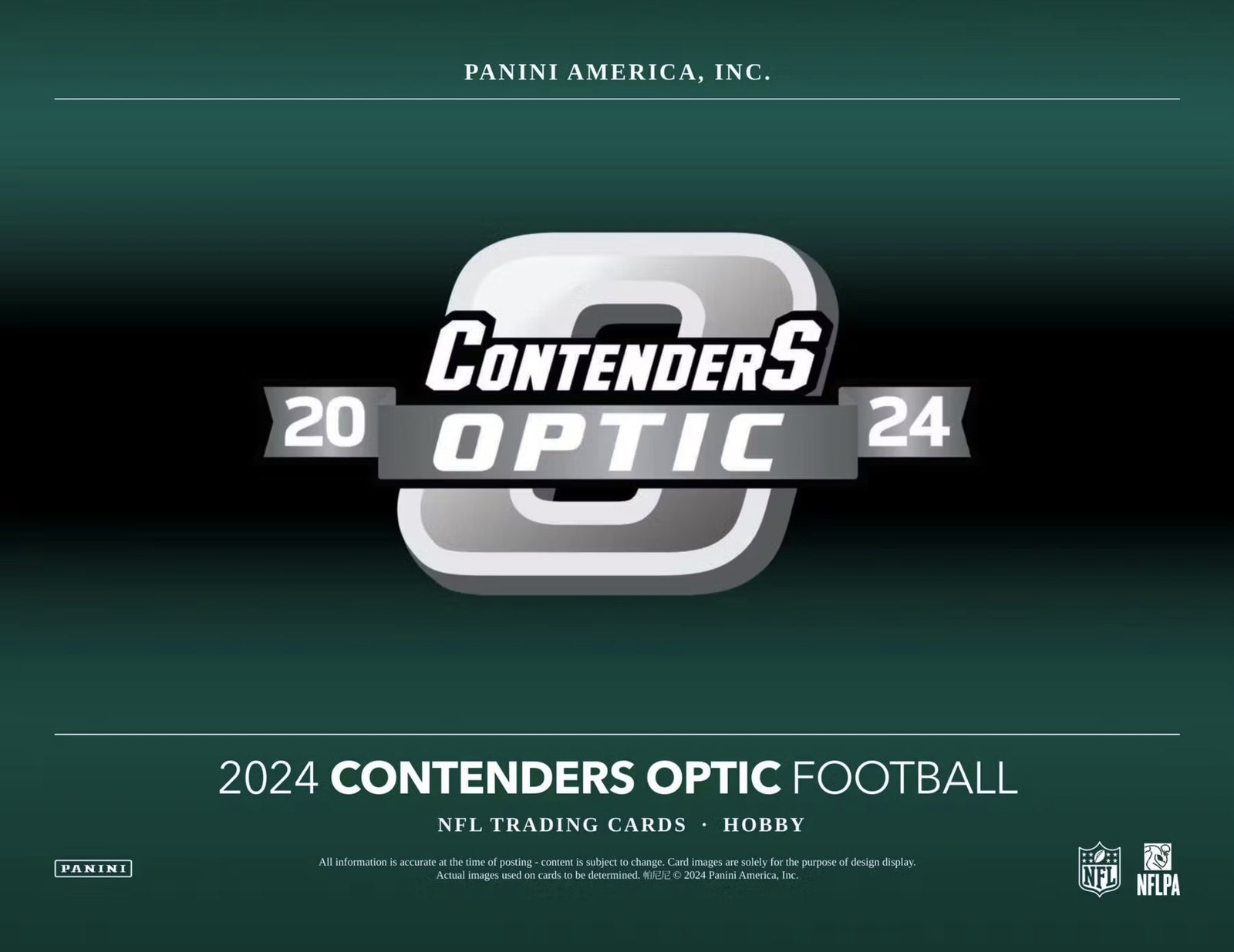 2024 Panini Contenders Optic Football Hobby Trading Cards