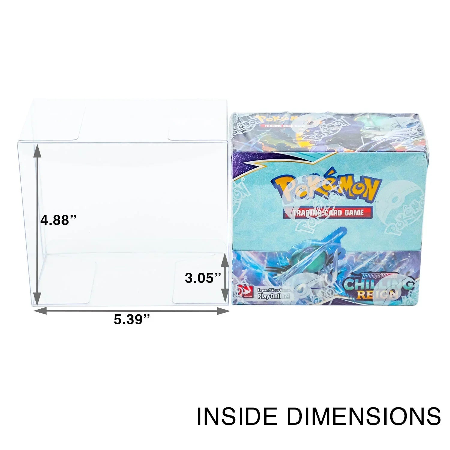Pokemon Booster Box Protector - UV-Resistant Acid-Free Case