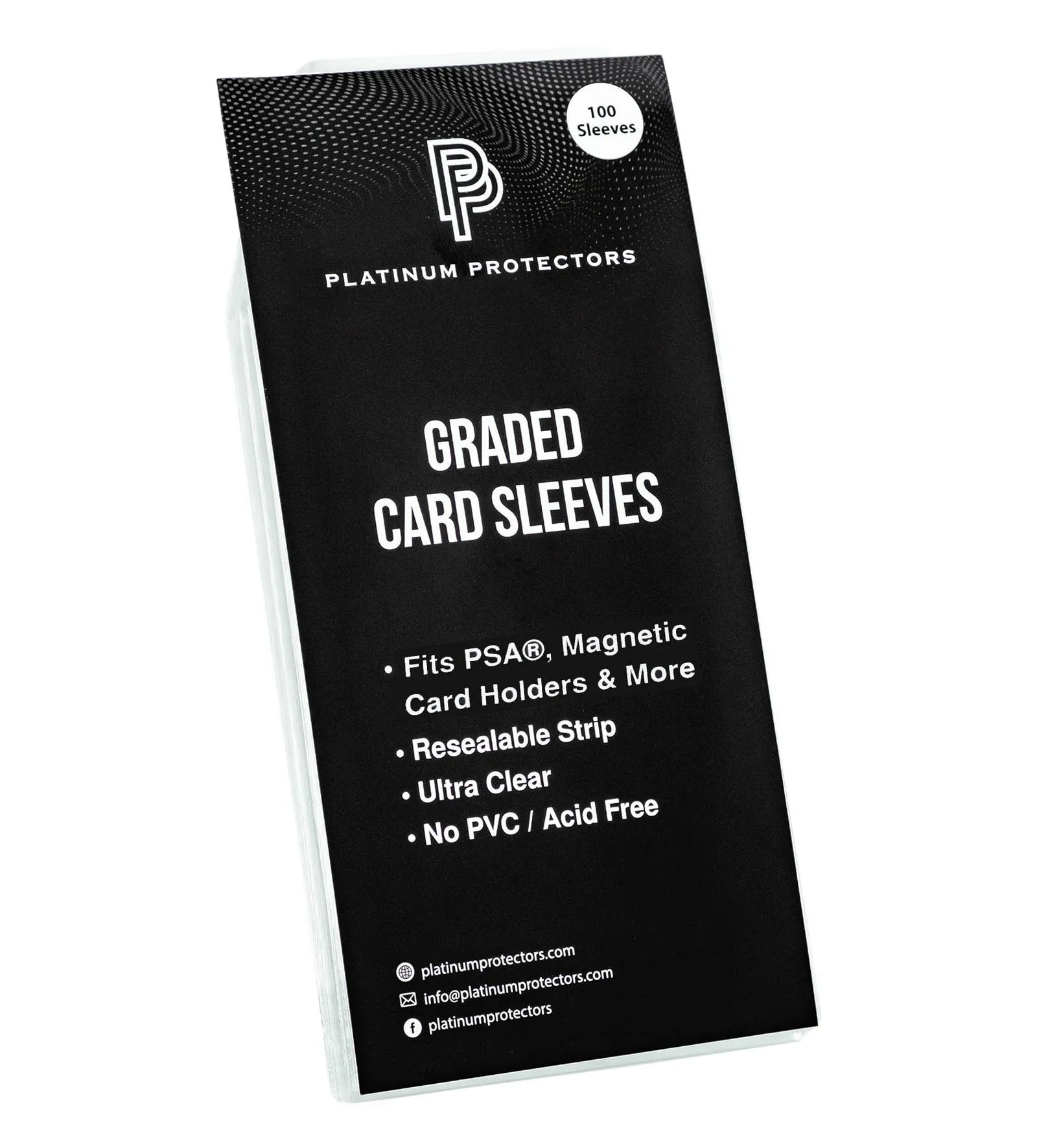 PSA Graded Card Sleeves - Resealable Bags for Slabs (CGC + TAG)