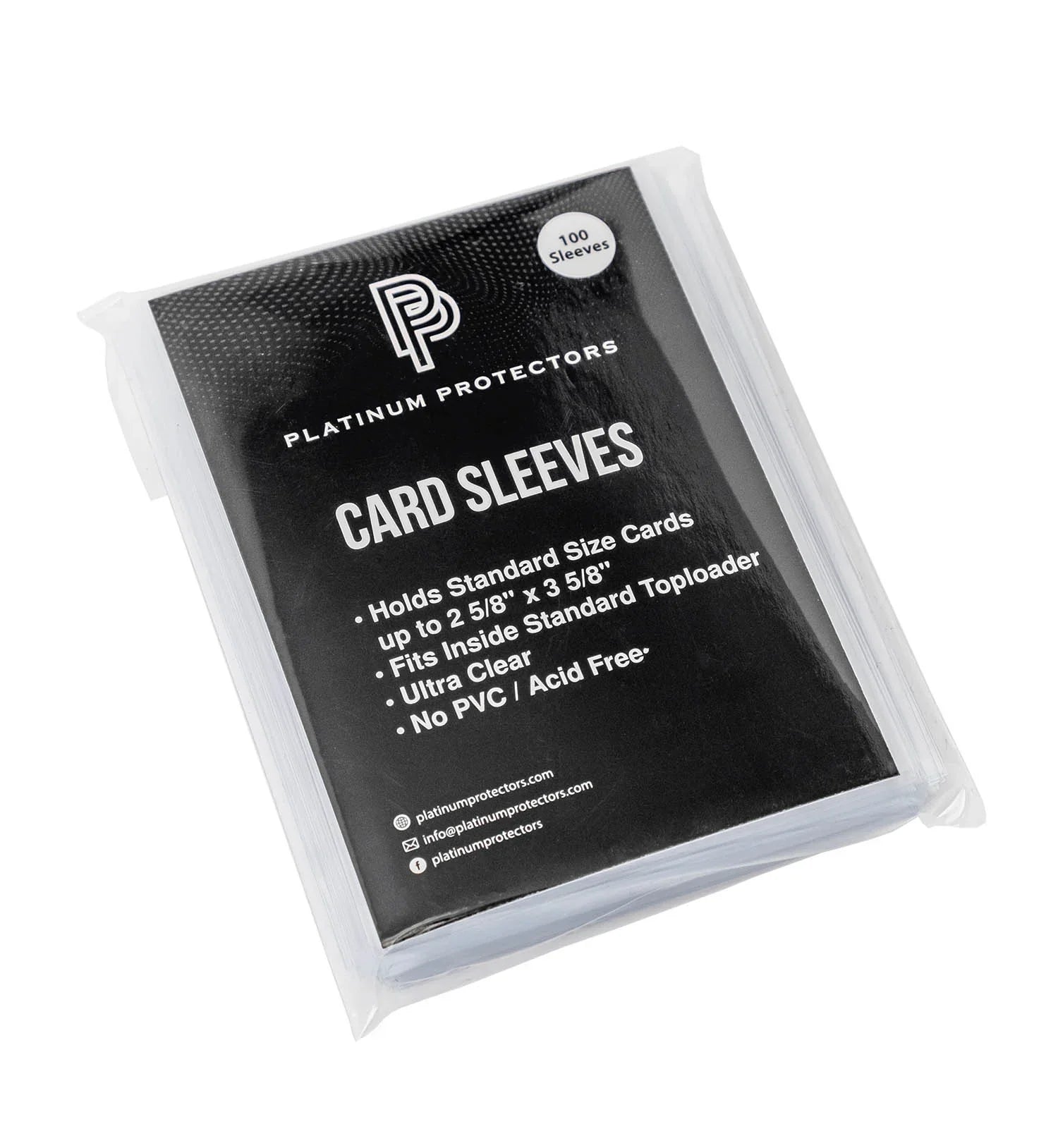 Soft Penny Sleeves - 100 or 500 Pack Bulk (Pokemon or MTG or Sports Cards)