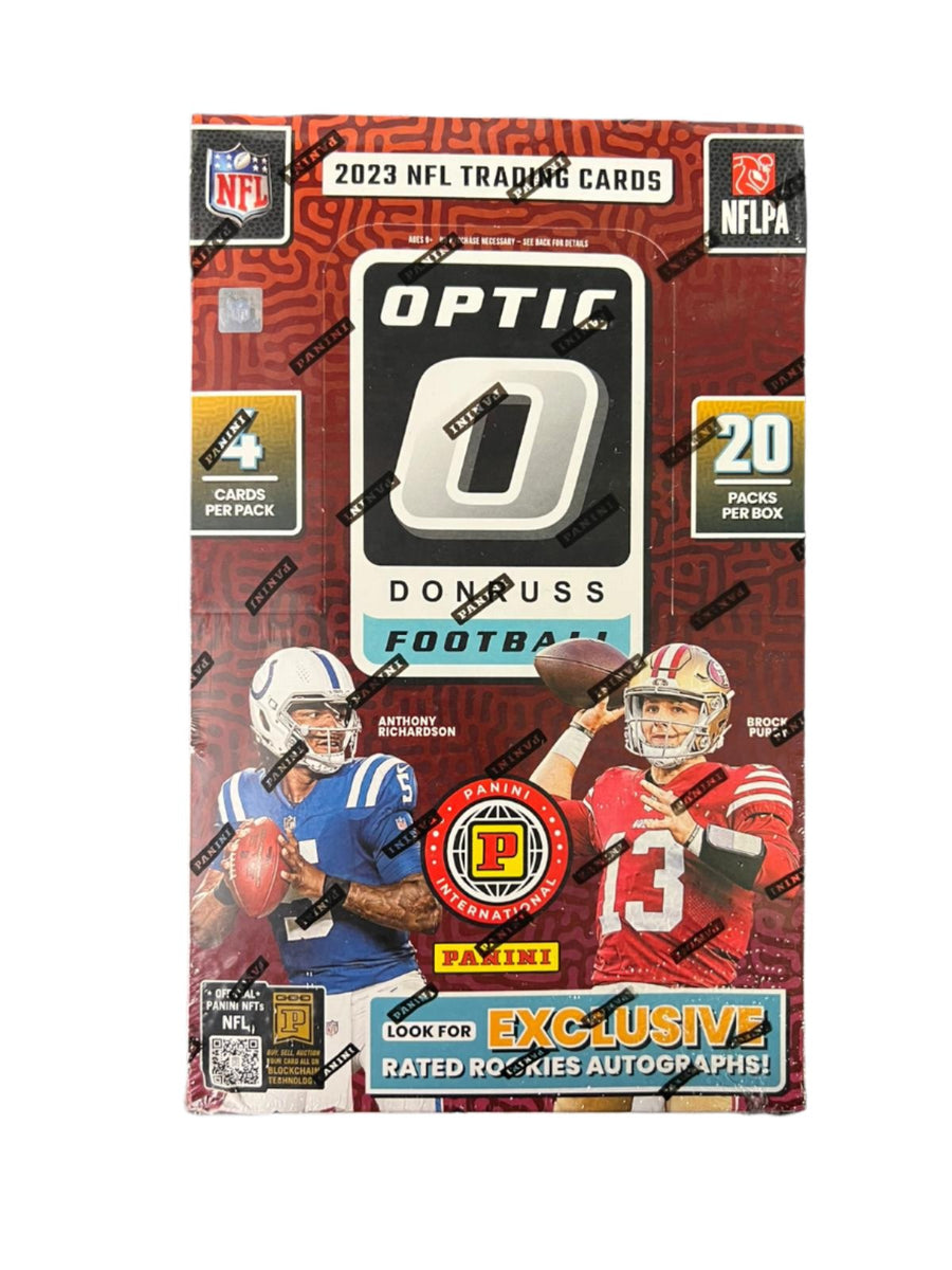2023 Panini Donruss Optic Football International Hobby Trading Cards