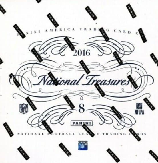 2016 Panini National Treasures Football Trading Cards