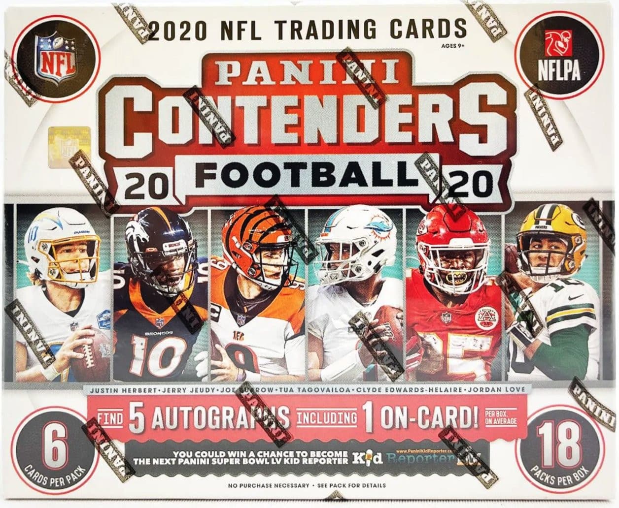 2020 Panini Contenders Football Hobby Trading Cards
