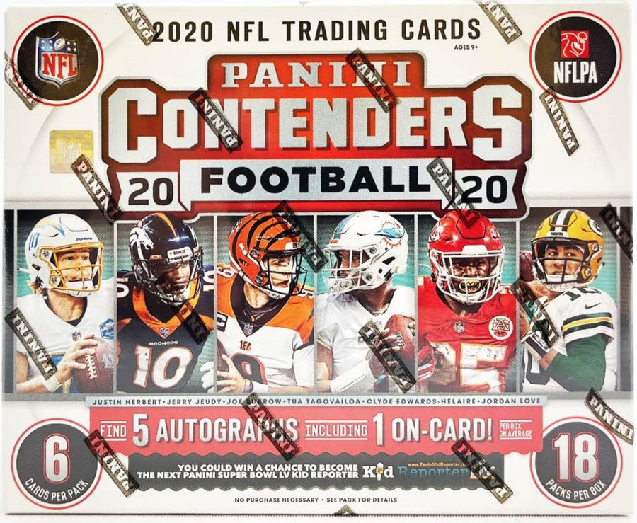 2020 Panini Contenders Football Hobby Trading Cards