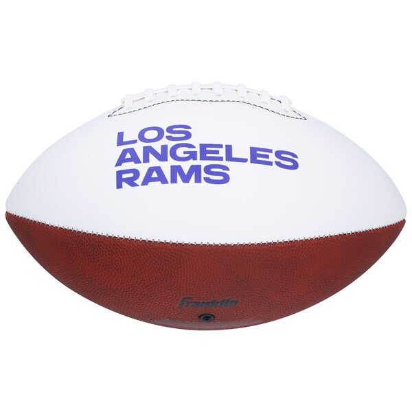 Aaron Donald Los Angeles Rams Autographed Fanatics Authentic Franklin White Panel Football - The Ballers Bank