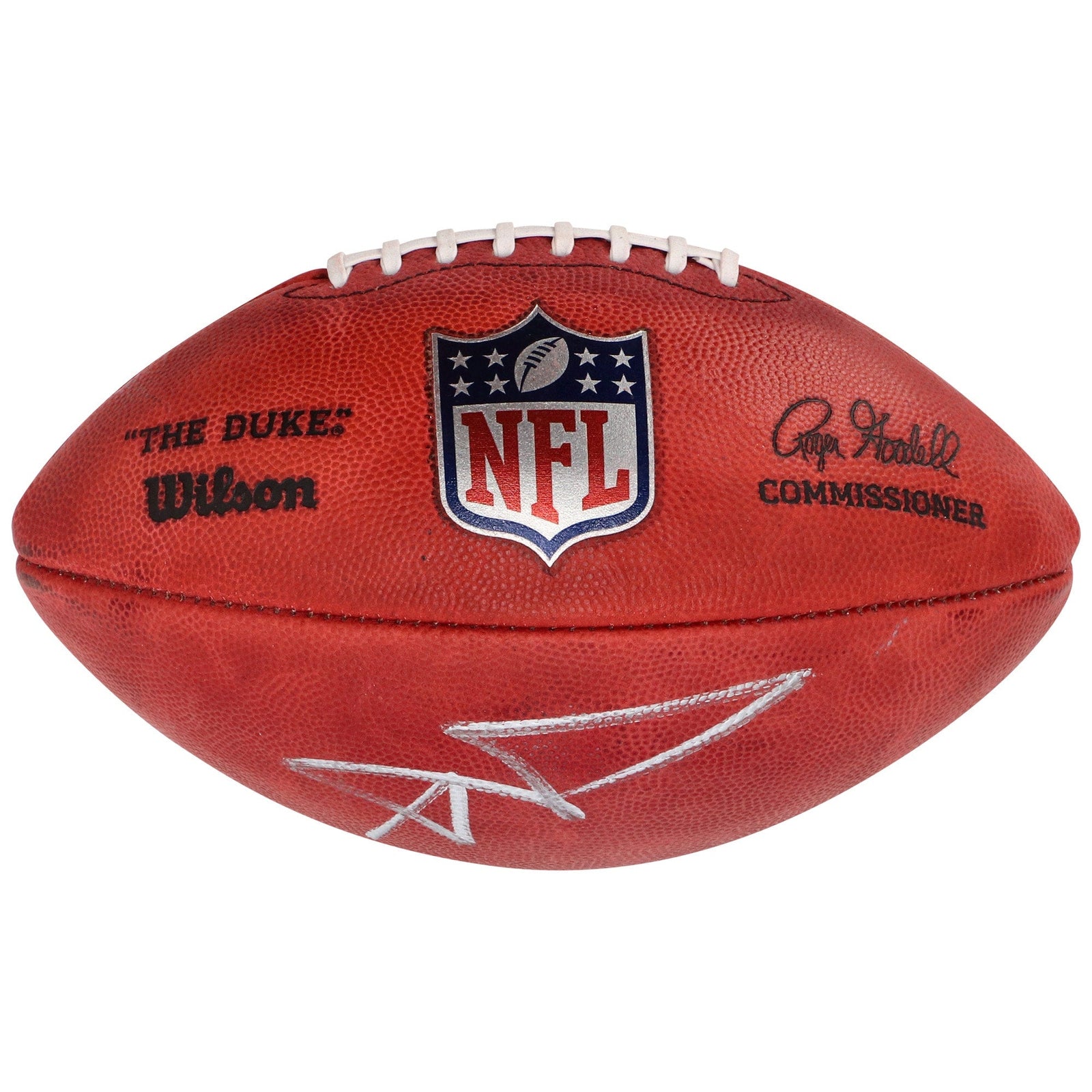 Aaron Donald Los Angeles Rams Fanatics Authentic Autographed Wilson Duke Full Color Pro Football - The Ballers Bank