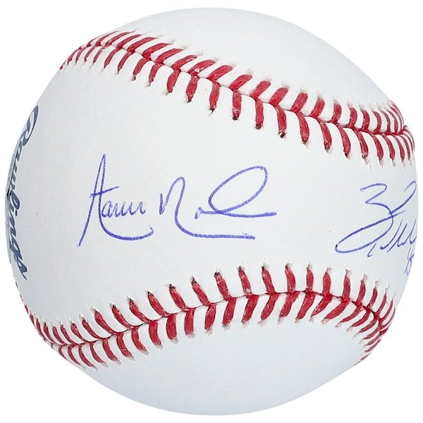 Aaron Nola & Zack Wheeler Philadelphia Phillies Fanatics Authentic Autographed Baseball - The Ballers Bank
