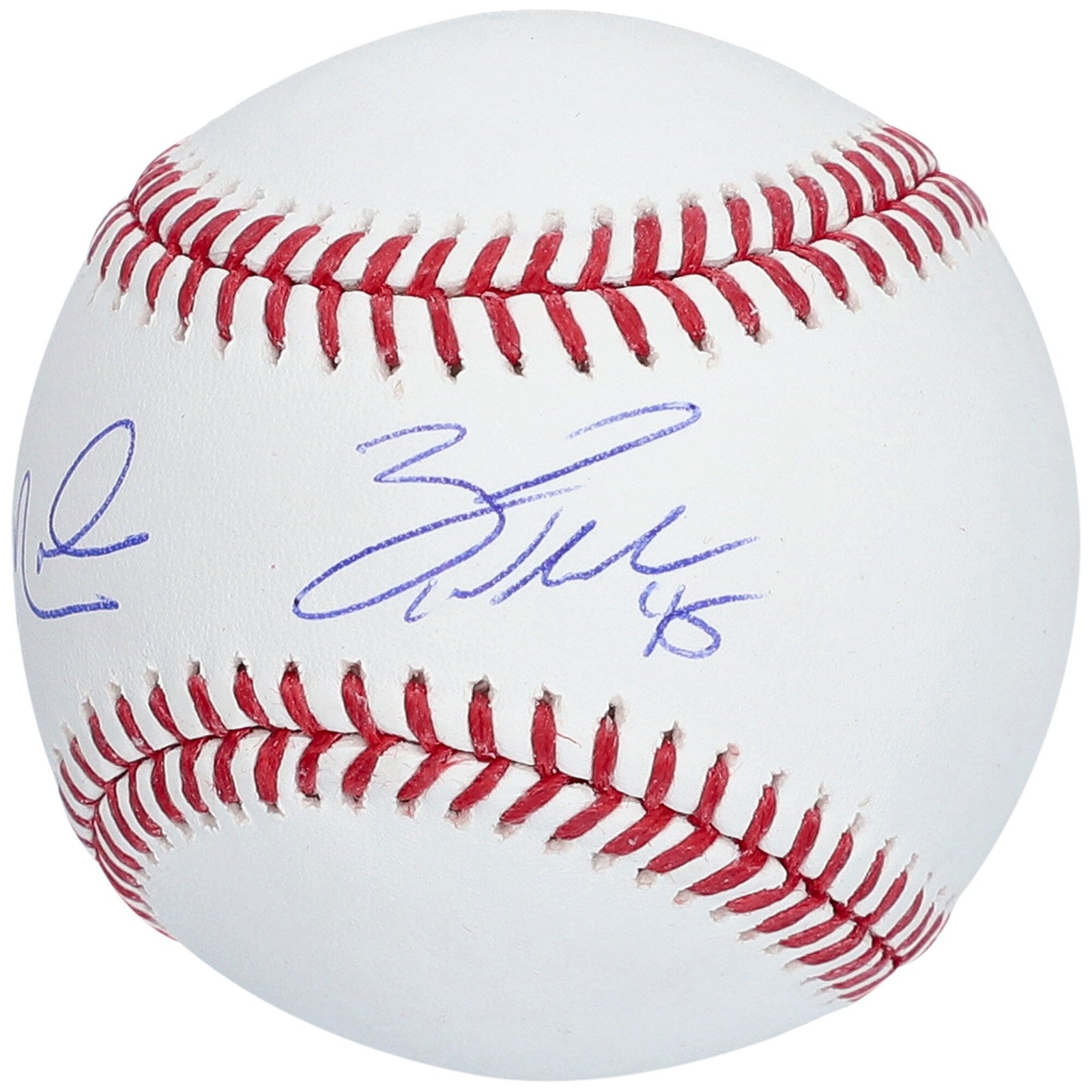 Aaron Nola & Zack Wheeler Philadelphia Phillies Fanatics Authentic Autographed Baseball - The Ballers Bank