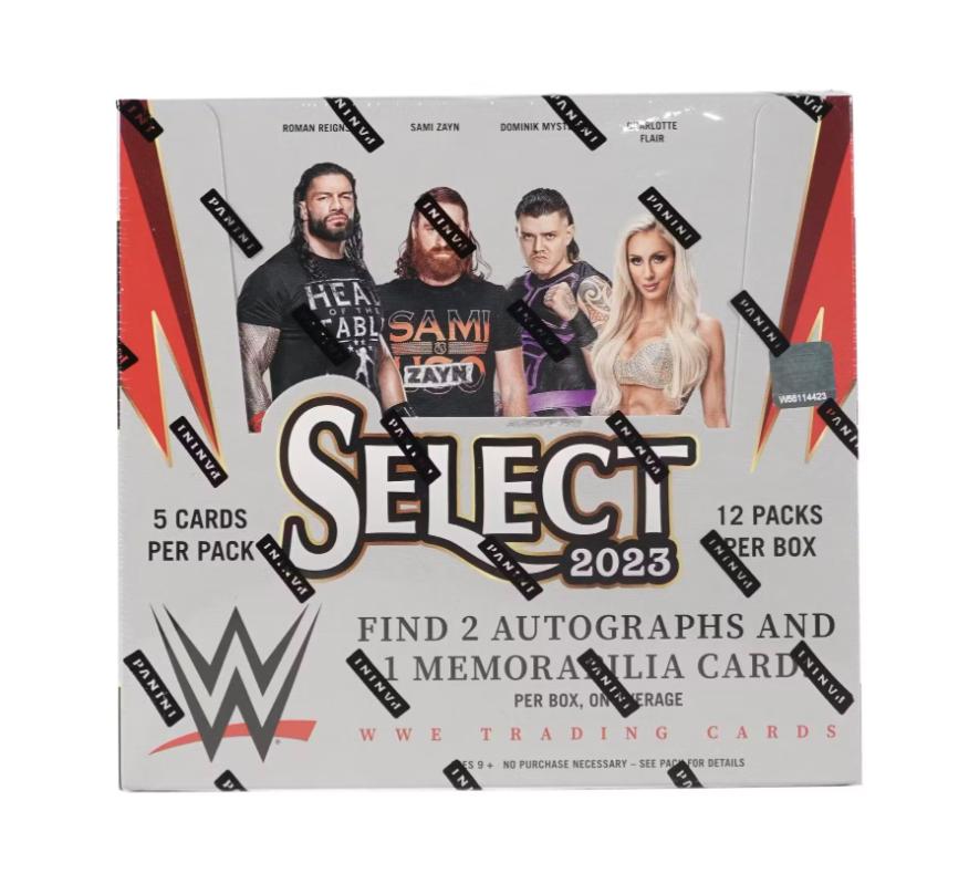 2023 Panini Select WWE Wrestling Hobby Trading Cards