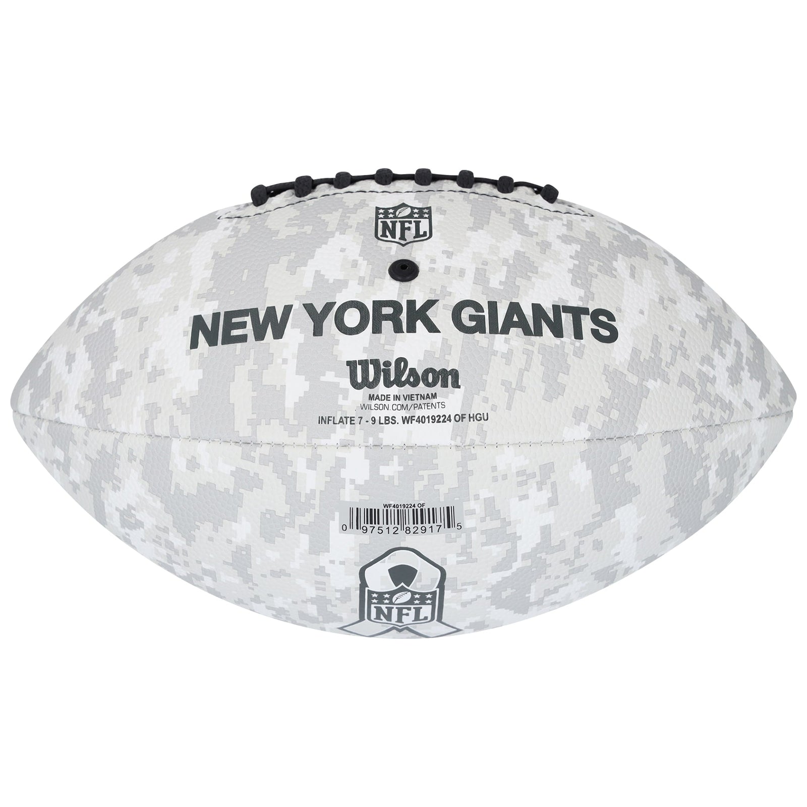 Abdul Carter New York Giants Autographed Fanatics Authentic Wilson 2024 Salute To Service Football - The Ballers Bank