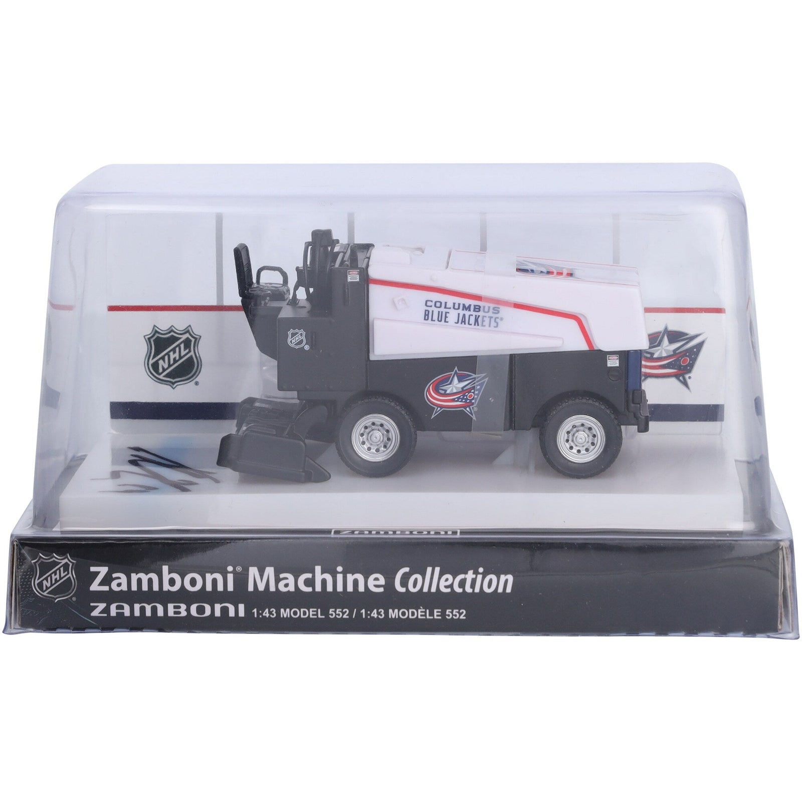 Adam Fantilli Columbus Blue Jackets Autographed Fanatics Authentic 1:43 Scale Die - Cast Zamboni - The Ballers Bank