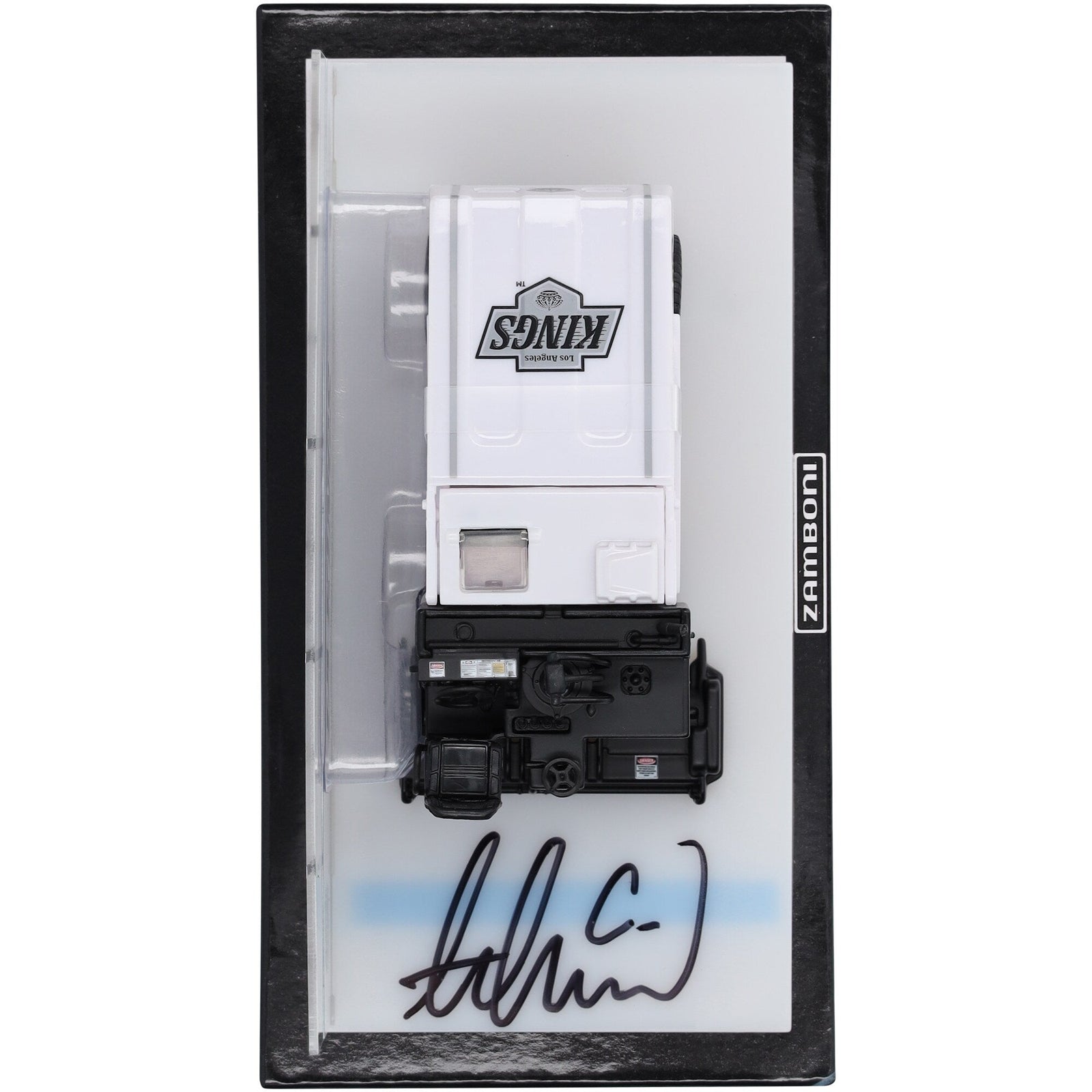 Adrian Kempe Los Angeles Kings Autographed Fanatics Authentic 1:43 Scale Die - Cast Zamboni - The Ballers Bank
