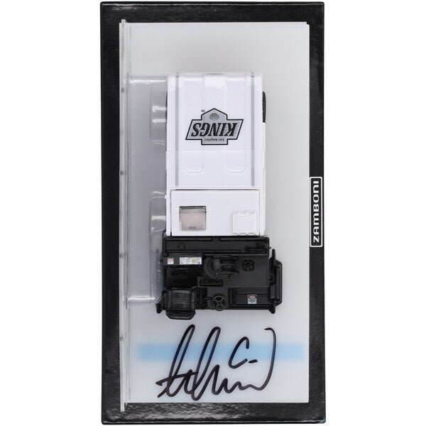 Adrian Kempe Los Angeles Kings Autographed Fanatics Authentic 1:43 Scale Die - Cast Zamboni - The Ballers Bank