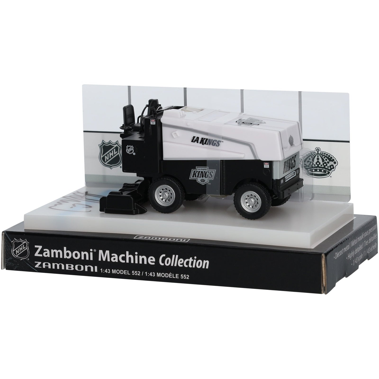 Adrian Kempe Los Angeles Kings Autographed Fanatics Authentic 1:43 Scale Die - Cast Zamboni - The Ballers Bank