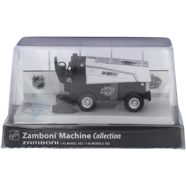 Adrian Kempe Los Angeles Kings Autographed Fanatics Authentic 1:43 Scale Die - Cast Zamboni - The Ballers Bank