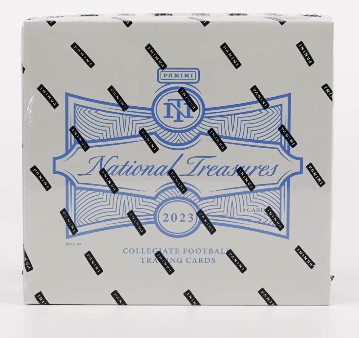 2023 Panini National Treasures Collegiate Football Hobby Trading Cards