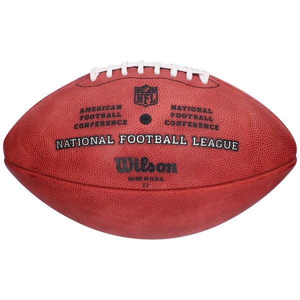 Aidan Hutchinson Detroit Lions Fanatics Authentic Autographed Wilson Duke Full Color Pro Football - The Ballers Bank