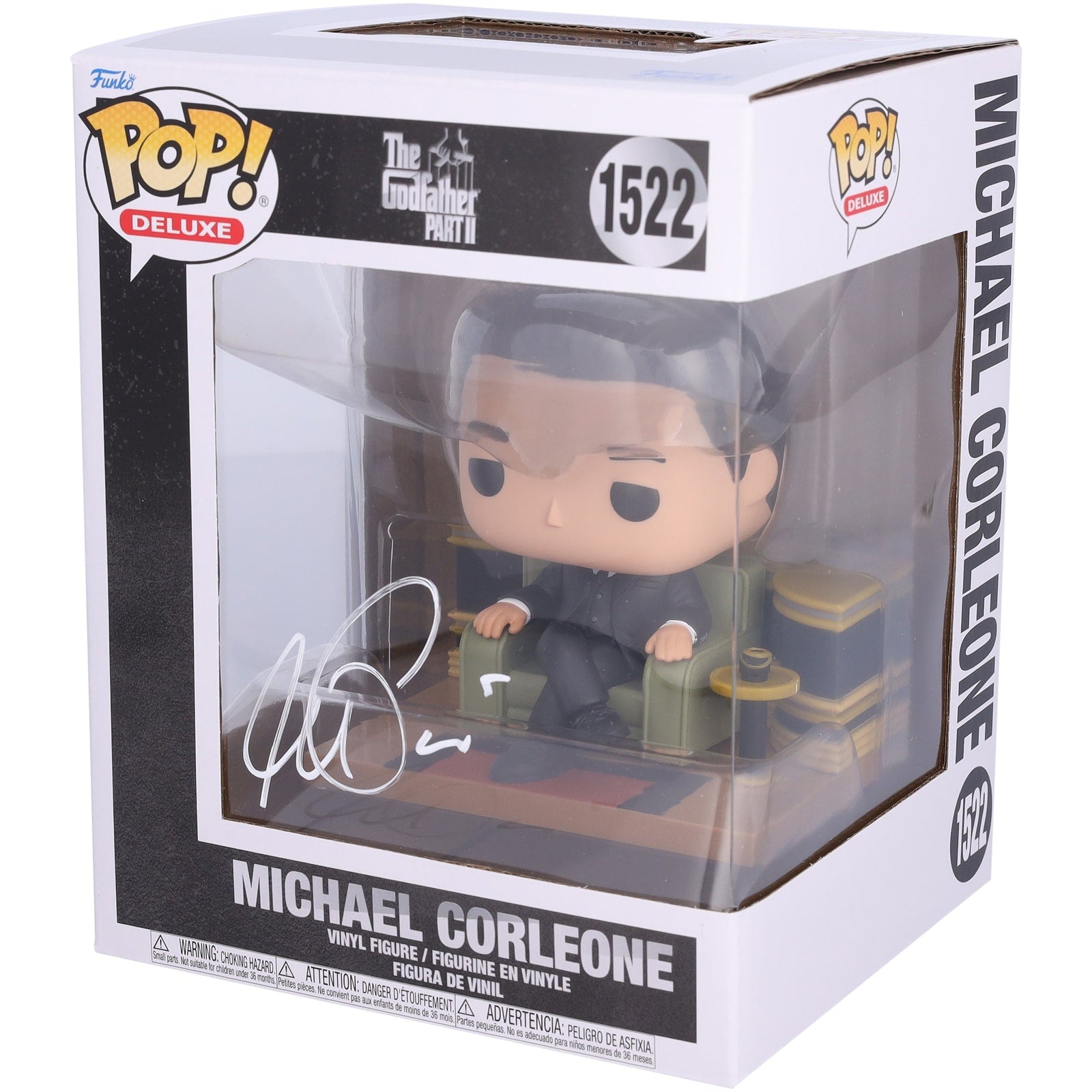 Al Pacino The Godfather Part II Autographed Fanatics Authentic Michael Corleone 1522 Funko Pop! Vinyl Figurine - The Ballers Bank