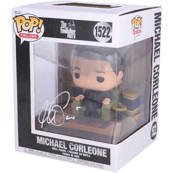 Al Pacino The Godfather Part II Autographed Fanatics Authentic Michael Corleone 1522 Funko Pop! Vinyl Figurine - The Ballers Bank