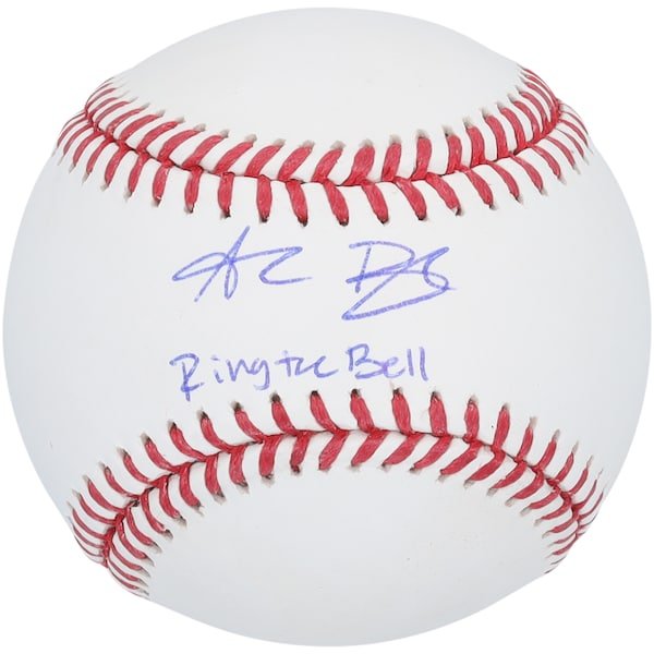 Alec Bohm Philadelphia Phillies Autographed Fanatics Authentic Baseball with "Ring The Bell" Inscription - The Ballers Bank