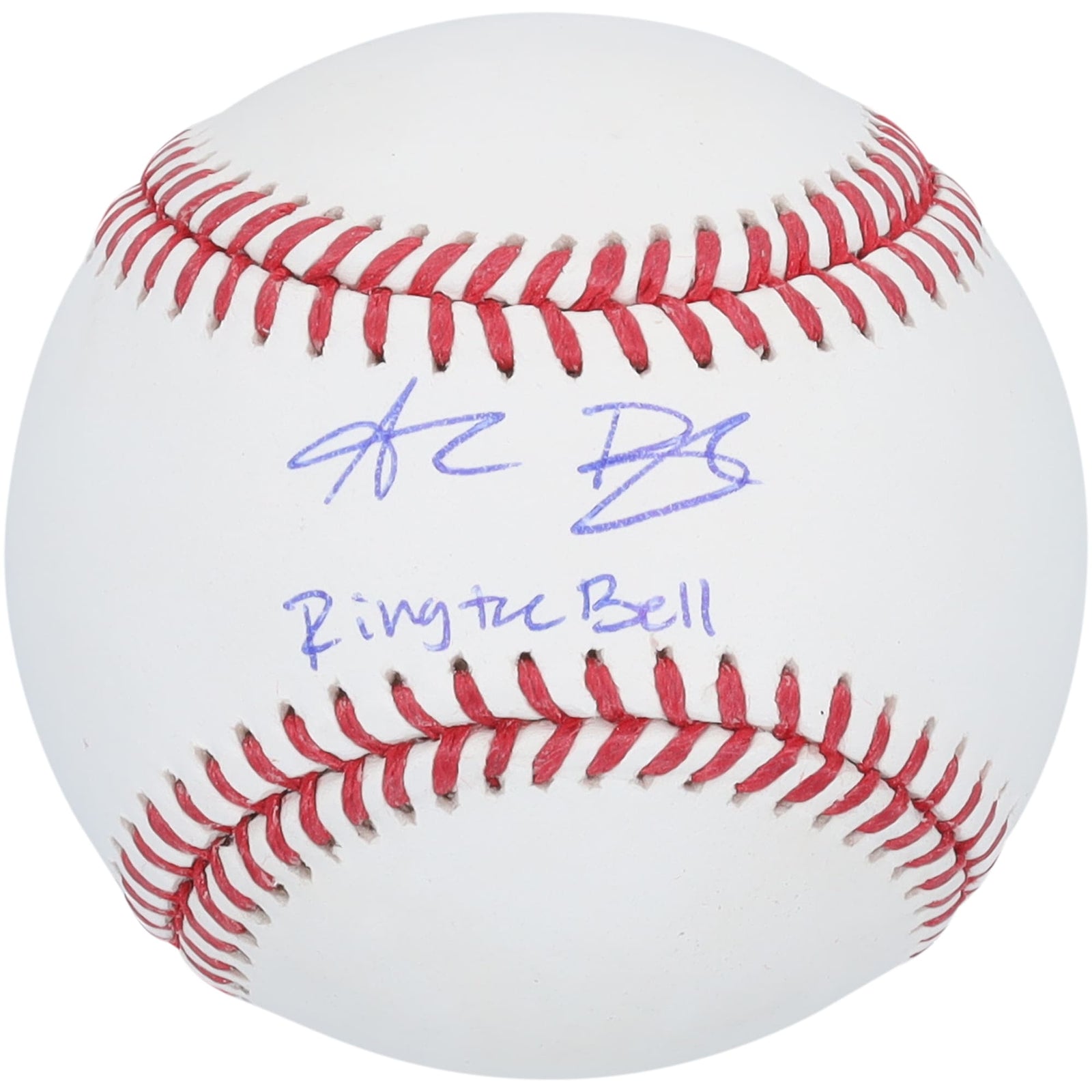 Alec Bohm Philadelphia Phillies Autographed Fanatics Authentic Baseball with "Ring The Bell" Inscription - The Ballers Bank