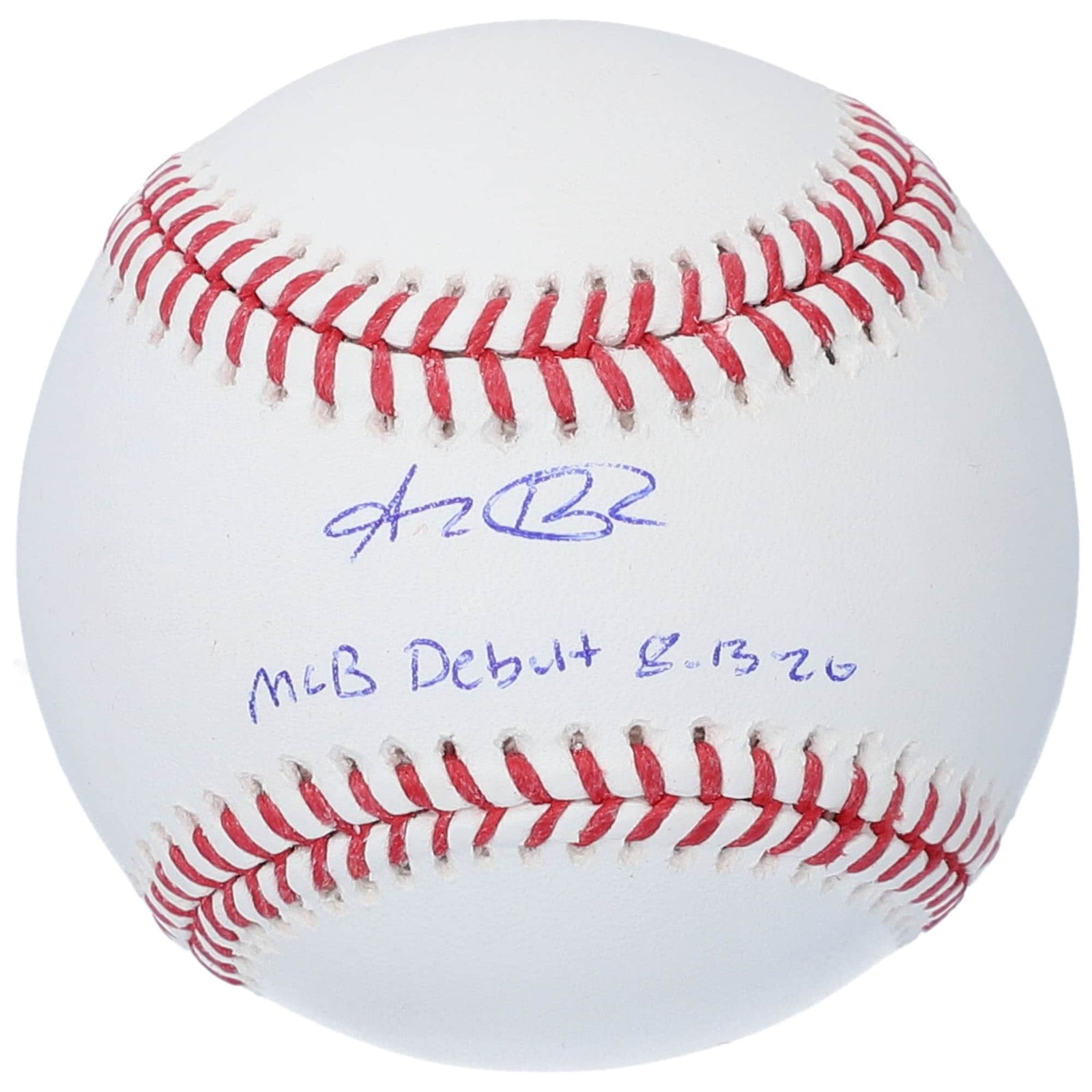 Alec Bohm Philadelphia Phillies Fanatics Authentic Autographed Baseball with "MLB Debut 8/13/20" Inscription - The Ballers Bank