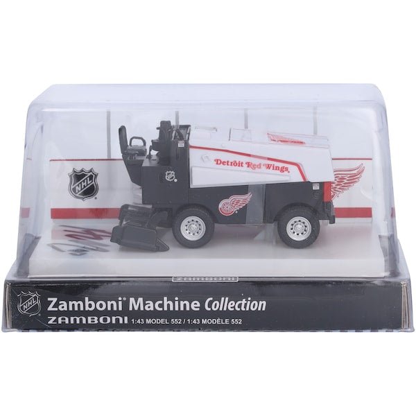 Alex DeBrincat Detroit Red Wings Autographed Fanatics Authentic 1:43 Scale Die - Cast Zamboni - The Ballers Bank