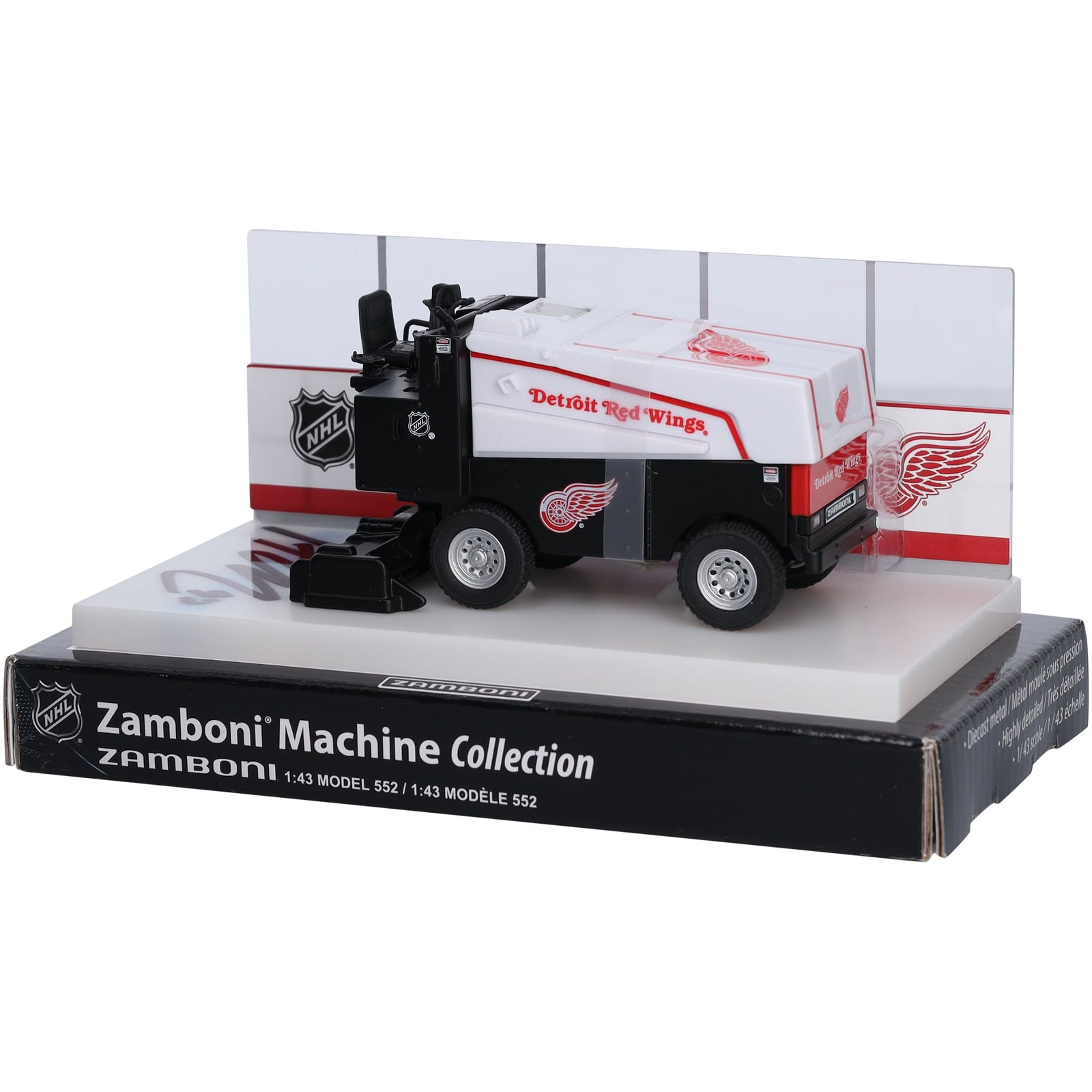 Alex DeBrincat Detroit Red Wings Autographed Fanatics Authentic 1:43 Scale Die - Cast Zamboni - The Ballers Bank
