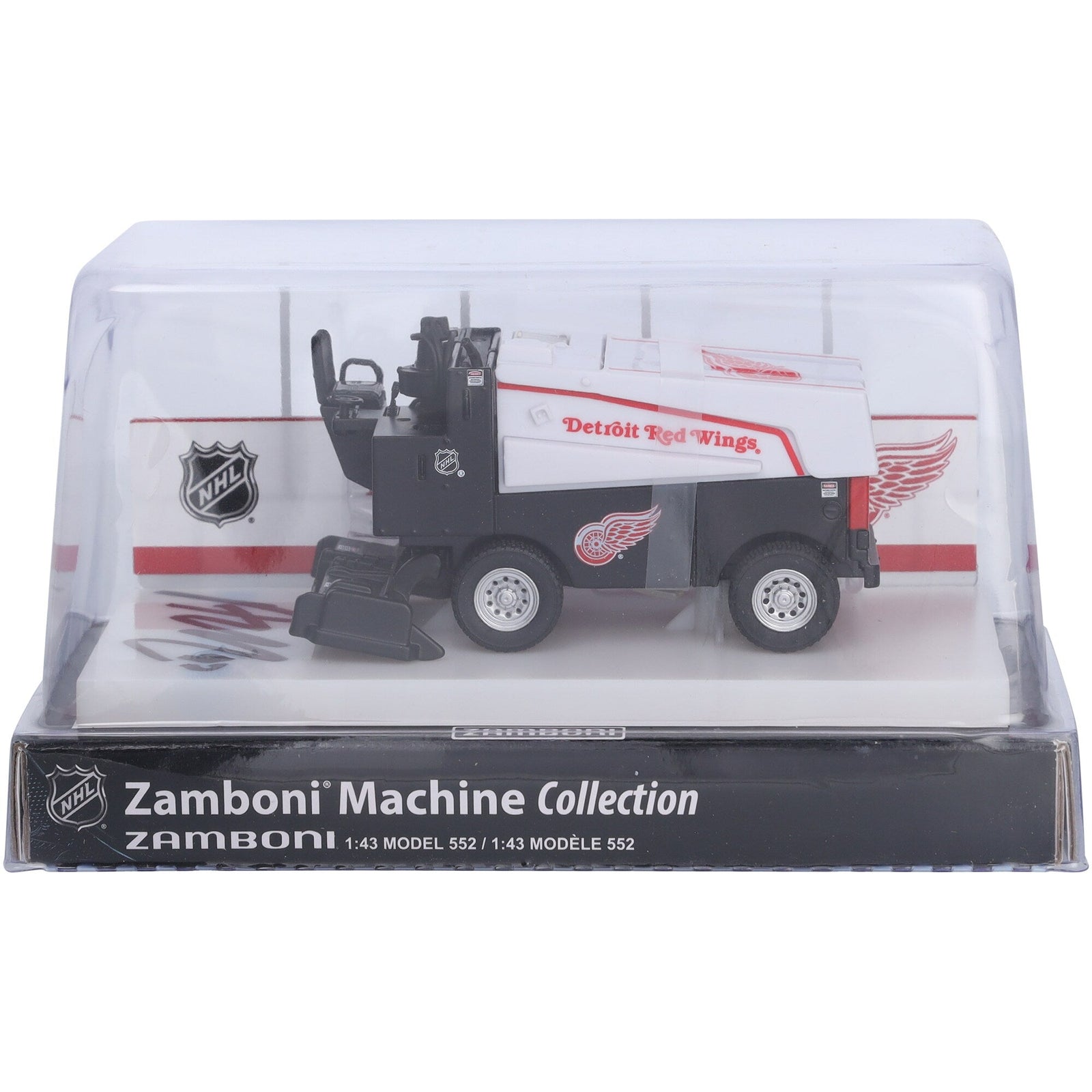 Alex DeBrincat Detroit Red Wings Autographed Fanatics Authentic 1:43 Scale Die - Cast Zamboni - The Ballers Bank