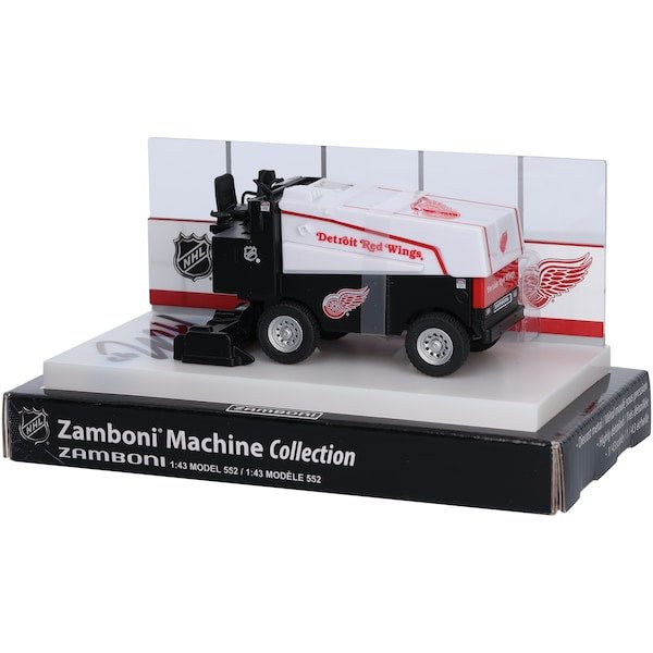 Alex DeBrincat Detroit Red Wings Autographed Fanatics Authentic 1:43 Scale Die - Cast Zamboni - The Ballers Bank