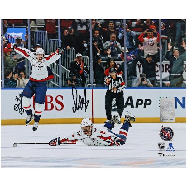 Alexander Ovechkin Washington Capitals Autographed Fanatics Authentic 8" x 10" 895th Goal Celebration Photograph - The Ballers Bank