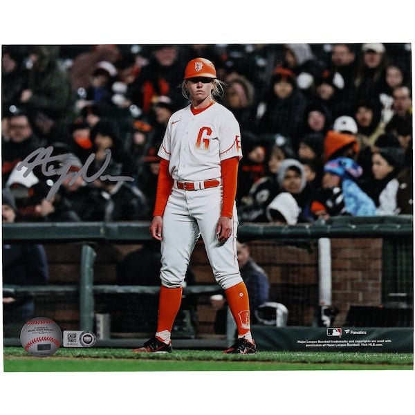 Alyssa Nakken San Francisco Giants Fanatics Authentic Autographed 8" x 10" Coaching Photograph - The Ballers Bank