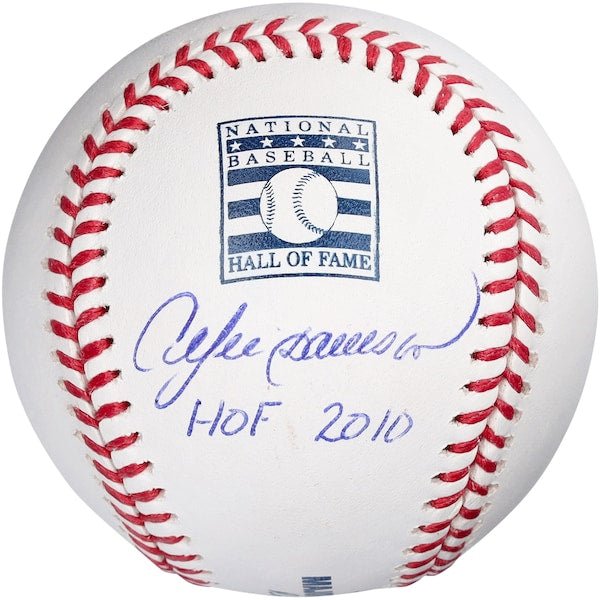 Andre Dawson Chicago Cubs Fanatics Authentic Autographed Hall of Fame Baseball with "HOF 2010" Inscription - The Ballers Bank