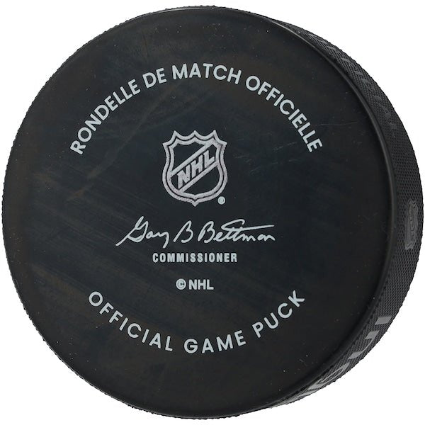 Andrei Svechnikov Carolina Hurricanes Autographed Fanatics Authentic Official Game Puck - The Ballers Bank