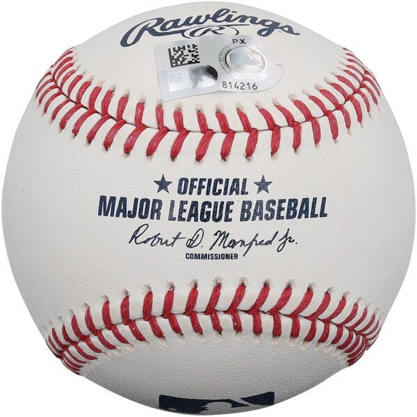 Anthony Volpe New York Yankees Autographed Fanatics Authentic Baseball with "Pride. Passion. Pinstripes." Inscription - The Ballers Bank