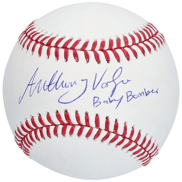 Anthony Volpe New York Yankees Fanatics Authentic Autographed Baseball with "Baby Bomber" Inscription - The Ballers Bank