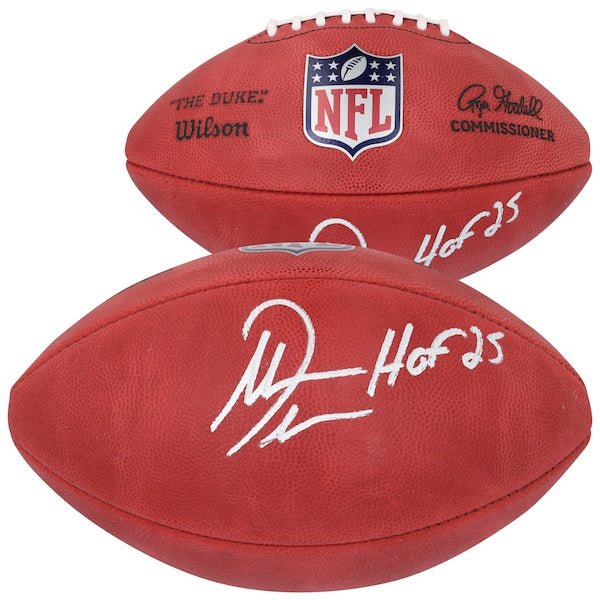 Antonio Gates San Diego Chargers Autographed Fanatics Authentic Wilson Duke Full Color Football with "HOF 25" Inscription - The Ballers Bank