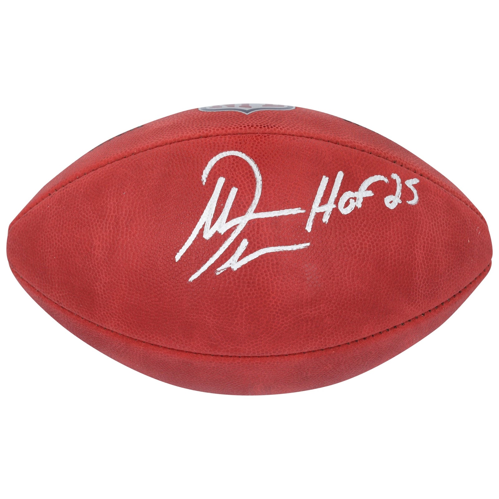Antonio Gates San Diego Chargers Autographed Fanatics Authentic Wilson Duke Full Color Football with "HOF 25" Inscription - The Ballers Bank