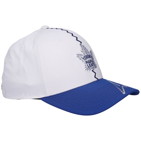 Auston Matthews Toronto Maple Leafs Autographed Fanatics Authentic 2022 - 23 Reverse Retro Cap with "Papi" Inscription - The Ballers Bank