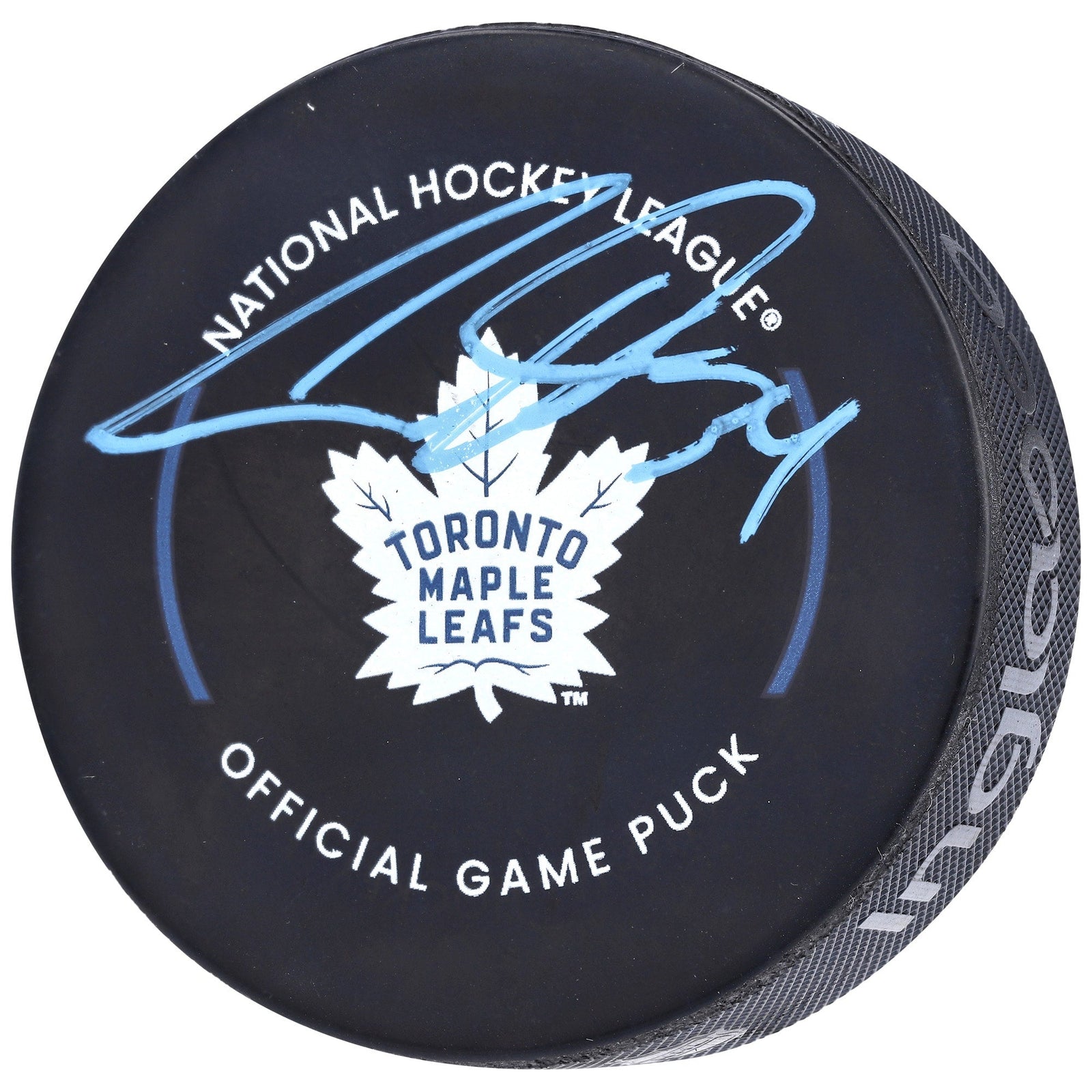 Auston Matthews Toronto Maple Leafs Fanatics Authentic Autographed NHL Official Game Puck - The Ballers Bank