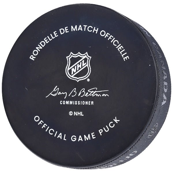 Auston Matthews Toronto Maple Leafs Fanatics Authentic Autographed NHL Official Game Puck - The Ballers Bank