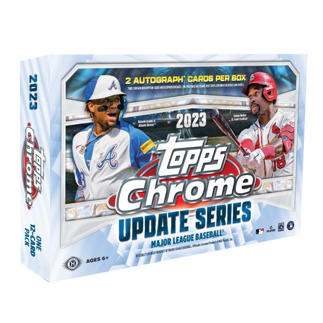 2023 Topps Chrome Updated Series Baseball Breakers Delight Trading Cards