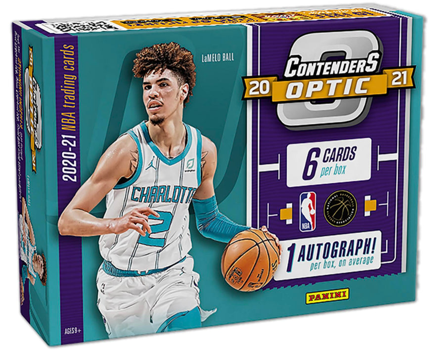 2020-21 Panini Contenders Optic Basketball Hobby Trading Cards