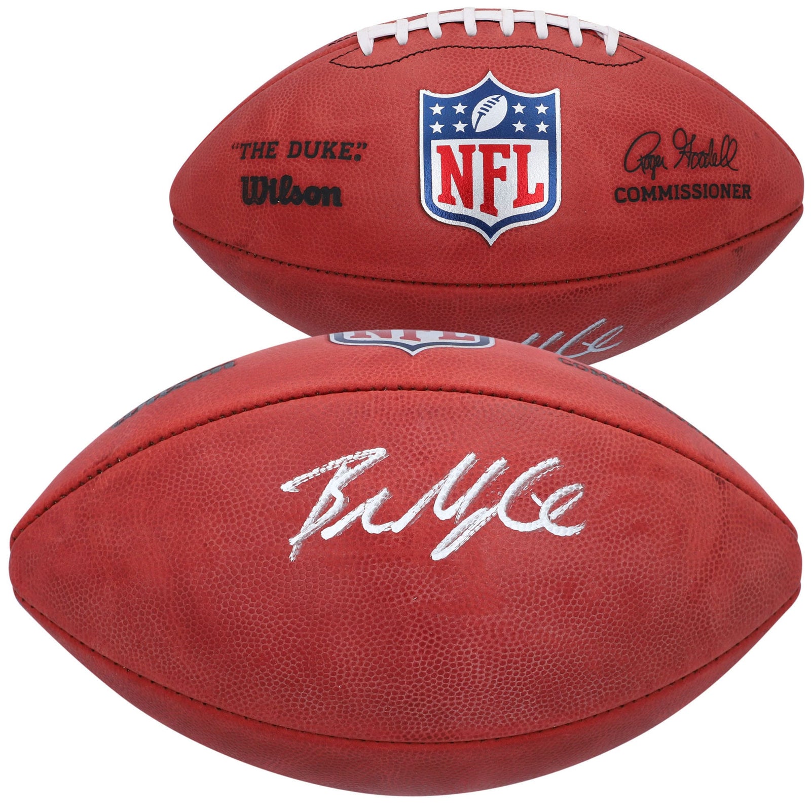 Baker Mayfield Tampa Bay Buccaneers Autographed Fanatics Authentic Duke Game Football - The Ballers Bank