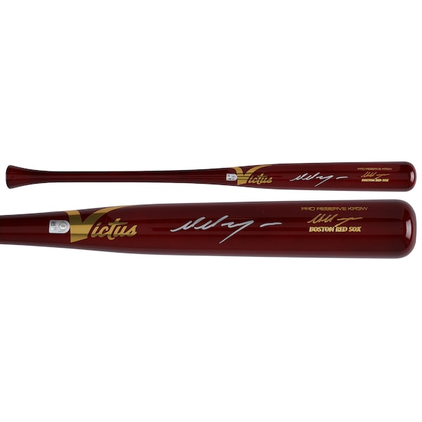 Marcelo Mayer Boston Red Sox Autographed Fanatics Authentic Victus Game Model Bat