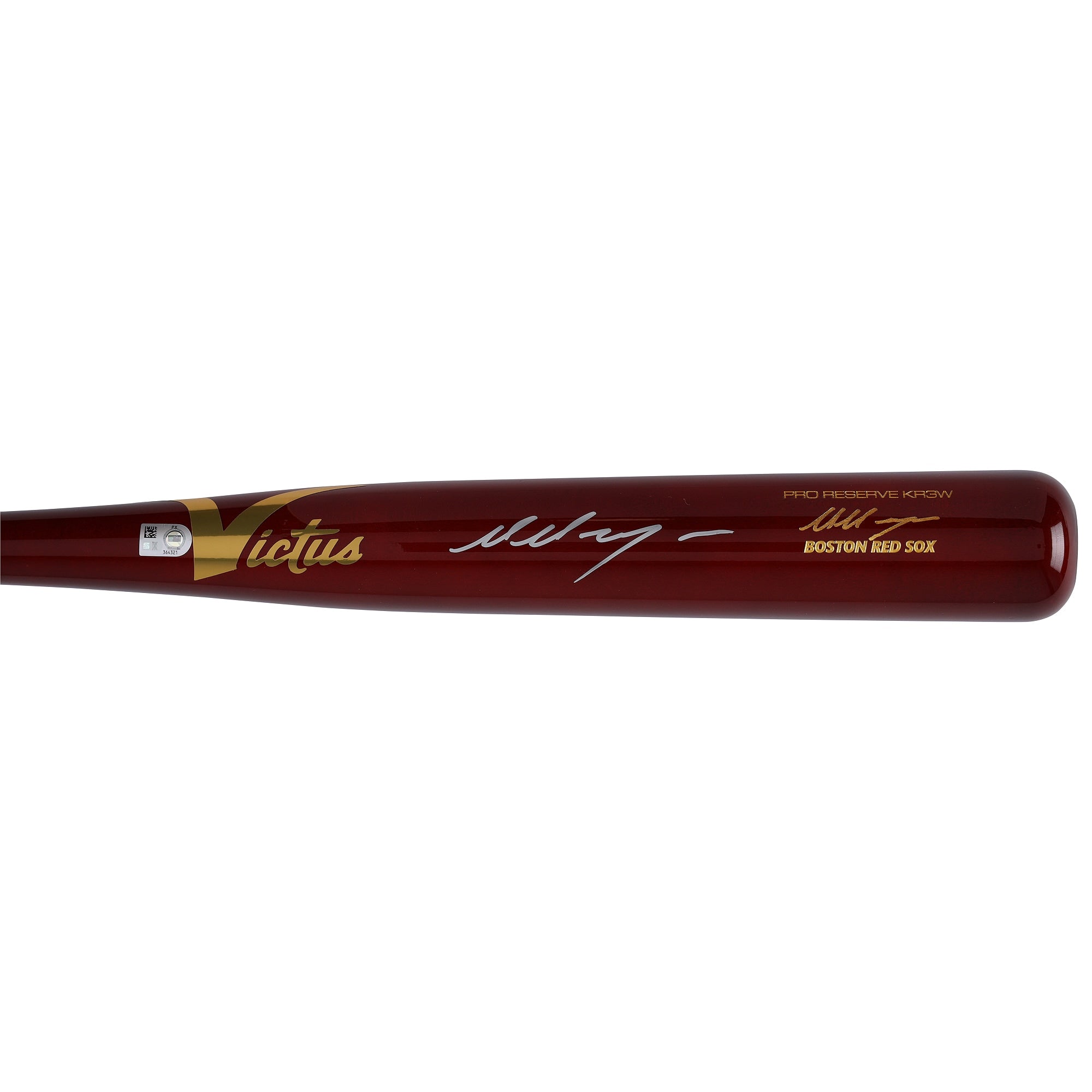 Marcelo Mayer Boston Red Sox Autographed Fanatics Authentic Victus Game Model Bat