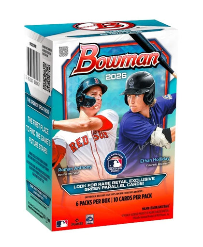 2026 Bowman Baseball Blaster 40 Box Case (Ships Sealed Only) - B7