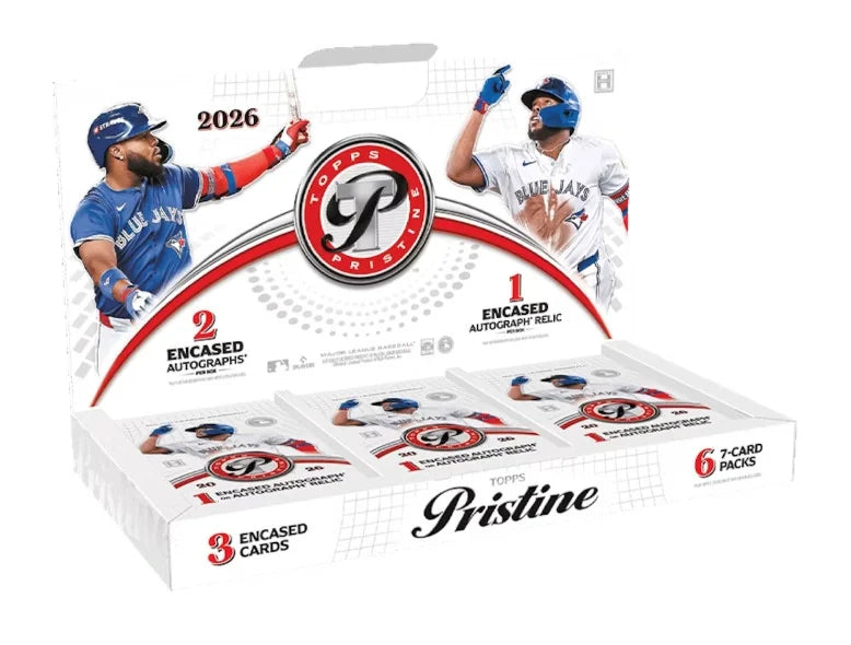 2026 Topps Pristine Baseball Hobby 6 Box Case (Ships Sealed Only)