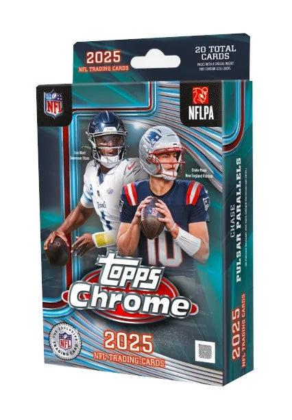 2025 Topps Chrome Football Hanger Case | 64 Boxes (Ships Sealed Only)