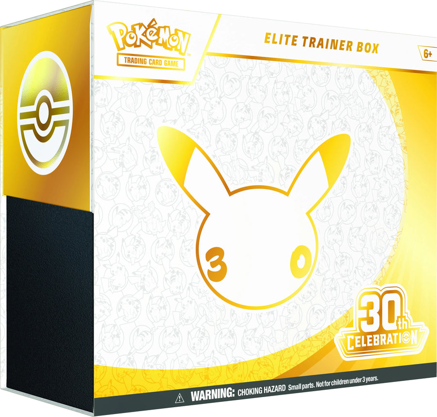 Pokemon 30th Celebration Elite Trainer 10 Box Case (Ships Sealed Only)